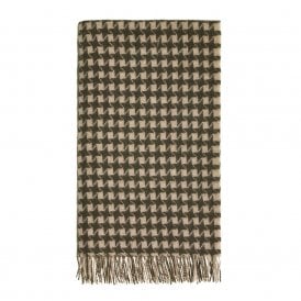 Star Green Pure Wool Throw