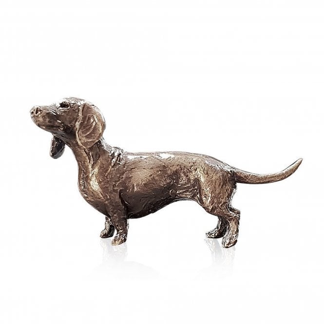 Butler & Peach Miniature Bronze Dachshund