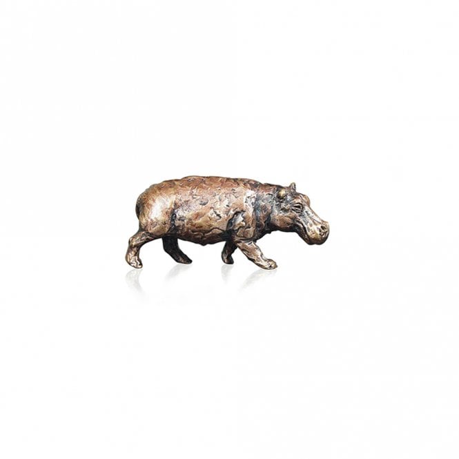 Butler & Peach Miniature Bronze Hippo