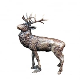 Miniature Bronze Stag