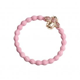 Pink Diamante Bee Ballet Pink Bangle Band