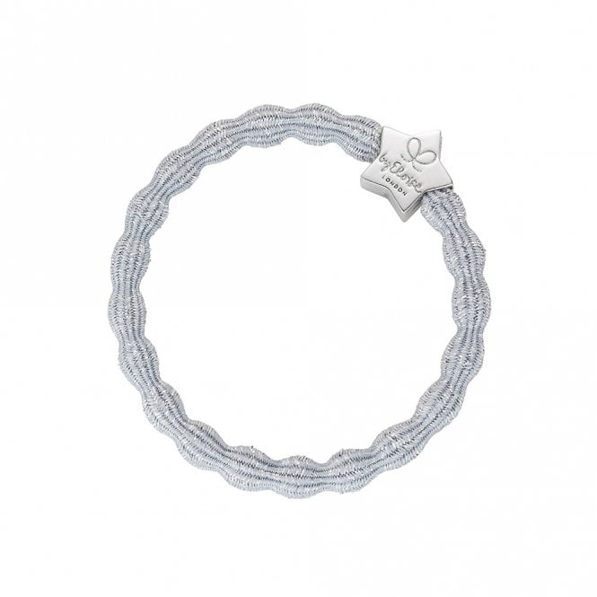 byEloise London Silver Star Metallic Silver Bangle Band