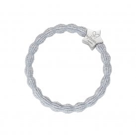 Silver Star Metallic Silver Bangle Band