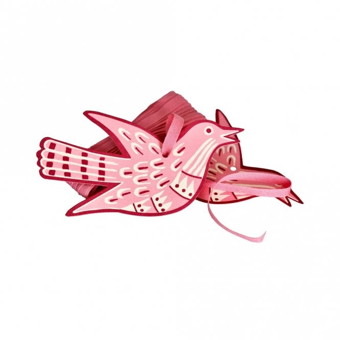 Cambridge Imprint Bramble Fancy Songbird Pack of 5 Gift Tags