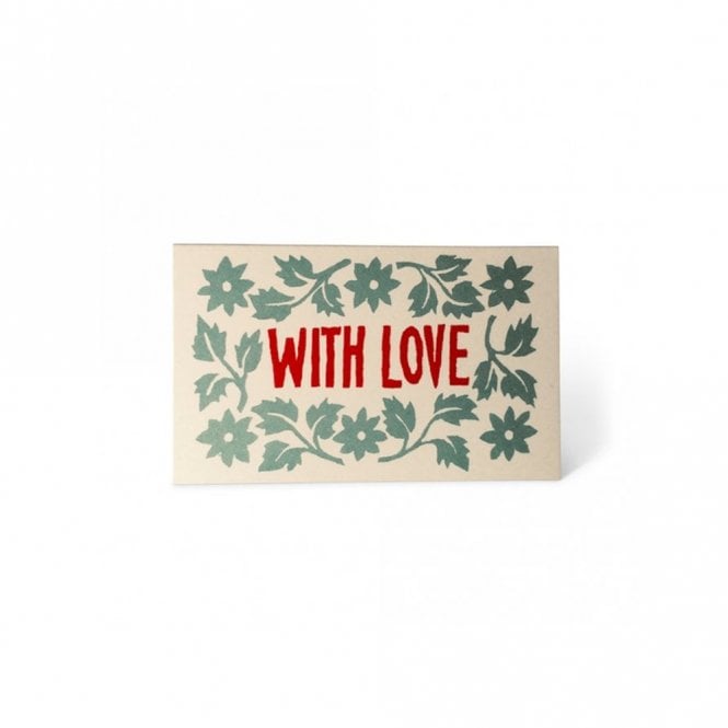Cambridge Imprint Leaves and Stars Tiny With Love Pack of 6 Gift Cards