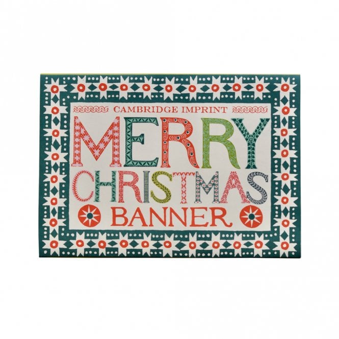 Cambridge Imprint Merry Christmas Banner