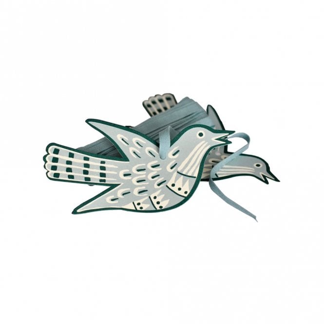 Cambridge Imprint Midwinter Fancy Songbird Pack of 5 Gift Tags
