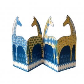 Parade of Horses Concertina Card