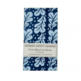 Quercus Midnight Very Slim List Notebook