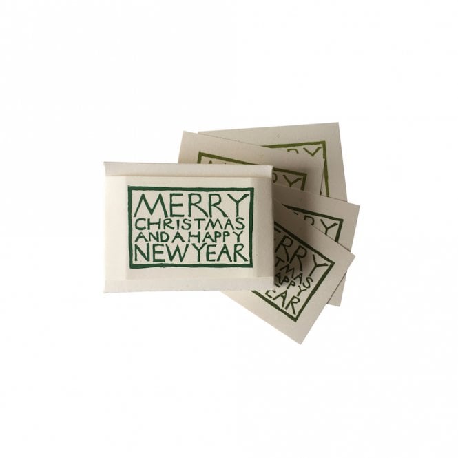 Cambridge Imprint Set of 30 Green Christmas Gift Tags