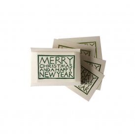 Set of 30 Green Christmas Gift Tags