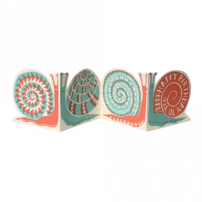 Cambridge Imprint Snail Mail Concertina Card