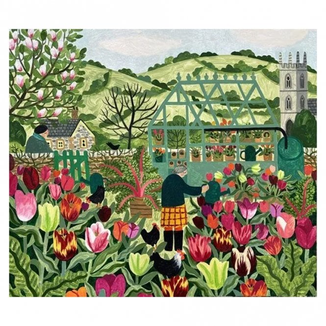 Canns Down Press Vanessa Bowman Spring Tulips Card