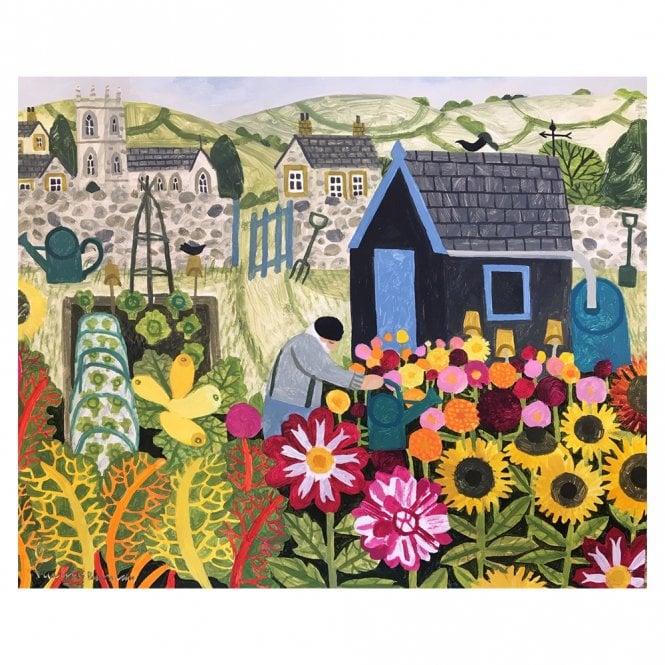 Canns Down Press Vanessa Bowman Summer Allotment Card