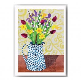 Gillian Ferguson Spring in a Vase Card