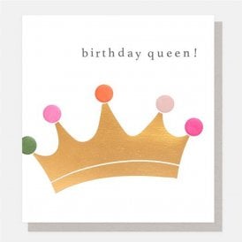 Birthday Queen Card