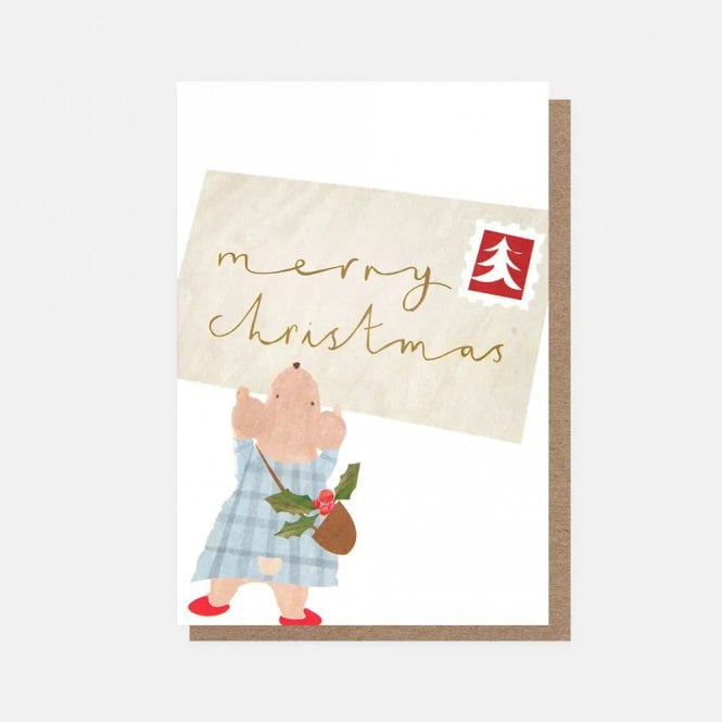 Caroline Gardner Christmas Mouse with Envelope Pack of 10 Cards