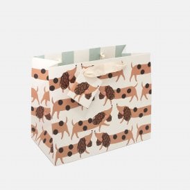 Doodle Sausage Dog Landscape Large Gift Bag