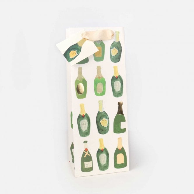 Caroline Gardner Hand Painted Bottles Bottle Gift Bag