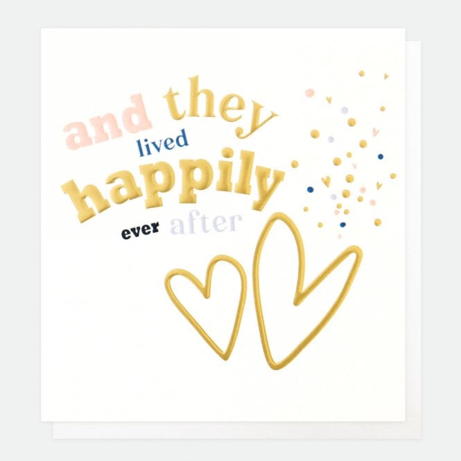 Caroline Gardner Happily Ever After Wedding Card