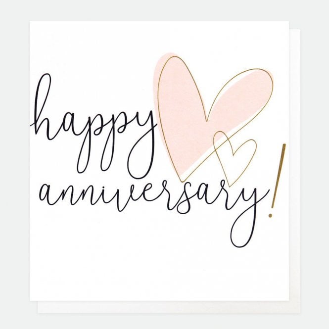 Caroline Gardner Happy Anniversary Card