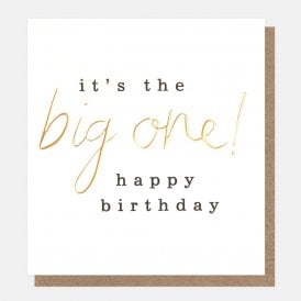 It's The Big One! Card
