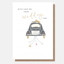 With Love On Your Wedding Day Card