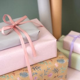 Pink Biodegradable Ribbon 5m