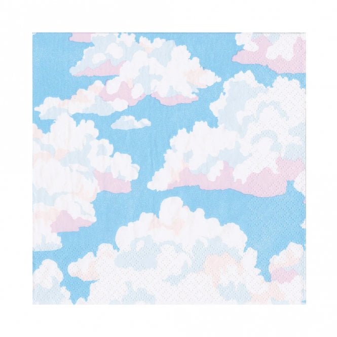 Caspari Blue Skies Lunch Napkins