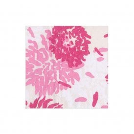 Chrysanthemum Raspberry Cocktail Napkins