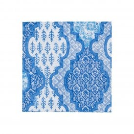 Provençal Cotton Blue Cocktail Napkins