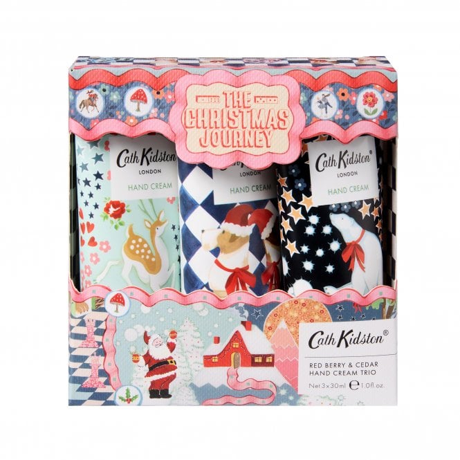Cath Kidston The Christmas Journey Hand Cream Trio
