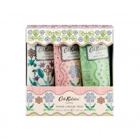 Woven Flowers Hand Cream Trio