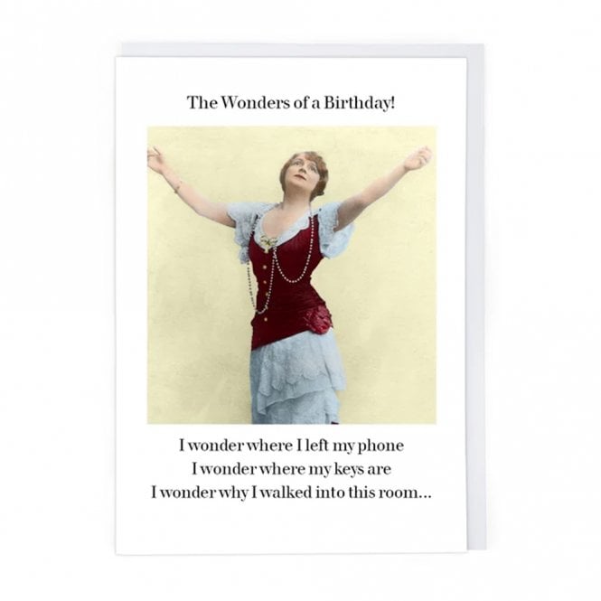 Cath Tate Cards I Wonder Birthday Card