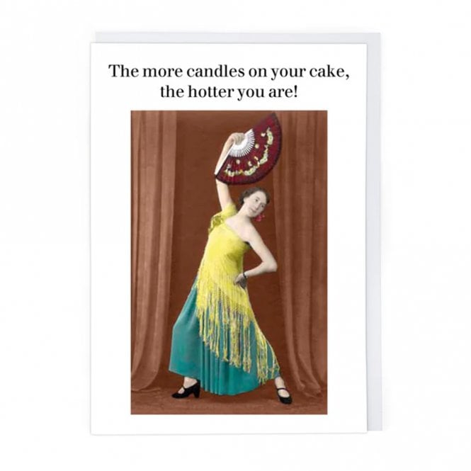 Cath Tate Cards More Candles on Your Cake Card