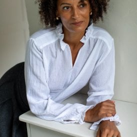 Elaine White Shirt