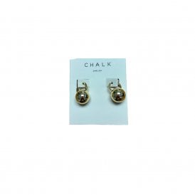 Gold Ball Earrings