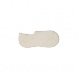 Ivory Cosy Cashmere 'No Show' Socks