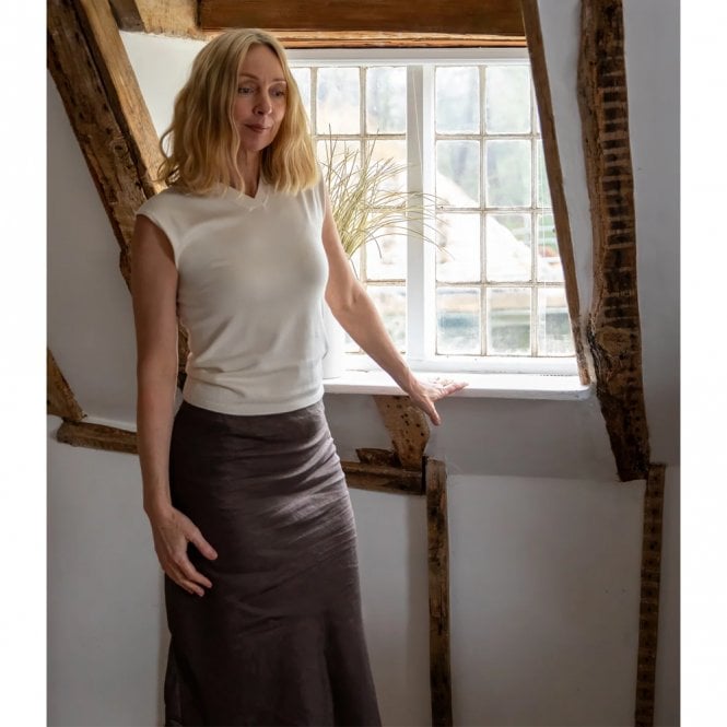 Chalk UK Maeve Bark Skirt