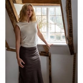 Maeve Bark Skirt