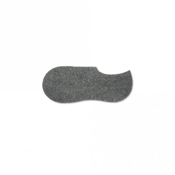 Chalk UK Marl Grey Cosy Cashmere 'No Show' Socks