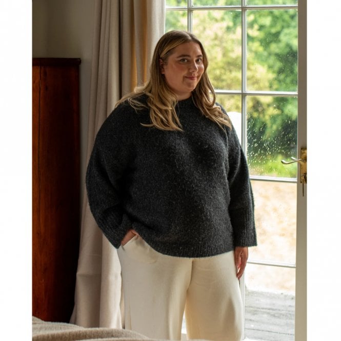 Chalk UK Martine Dark Charcoal Jumper