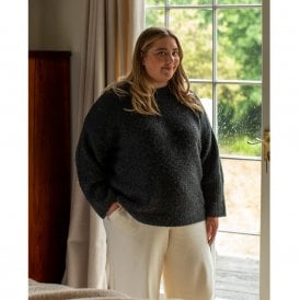 Martine Dark Charcoal Jumper