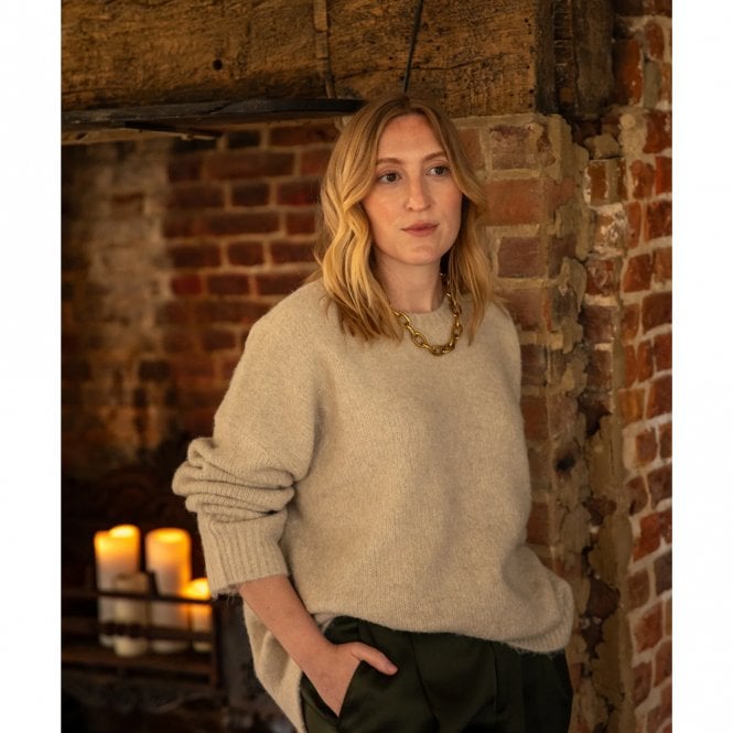 Chalk UK Martine Oyster Jumper