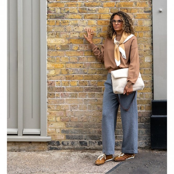 Chalk UK Olivia Beige Scarf