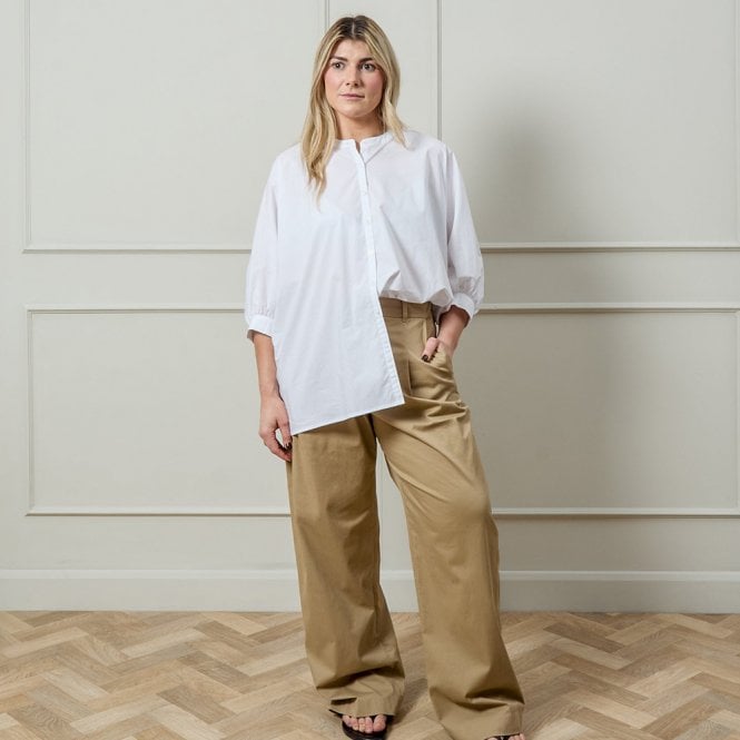Chalk UK Poppy White Shirt