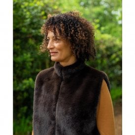 Talia Chocolate Gilet