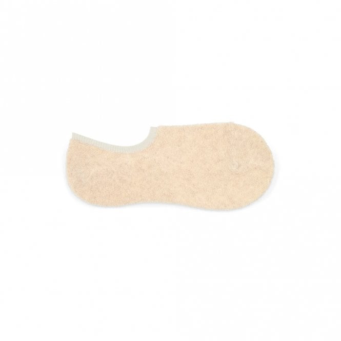 Chalk UK Terry Towelling Sand No Show Socks