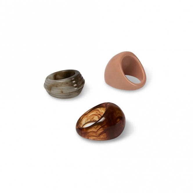 Chalk UK Whitby Natural Ring Trio