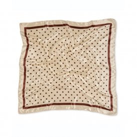 Wren Butter Small Spot Scarf